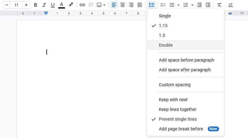 How to Double Underline in Google Docs 