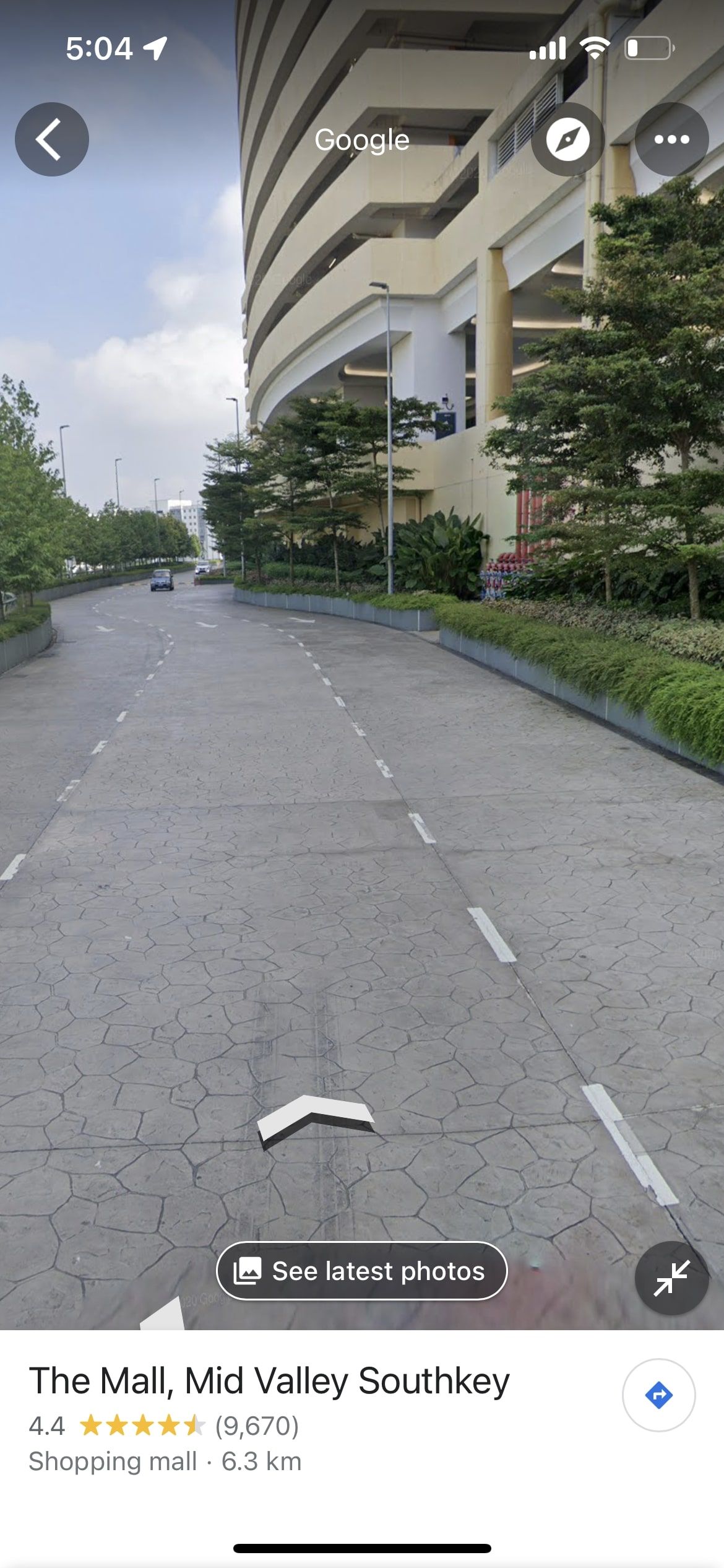 google maps app street view