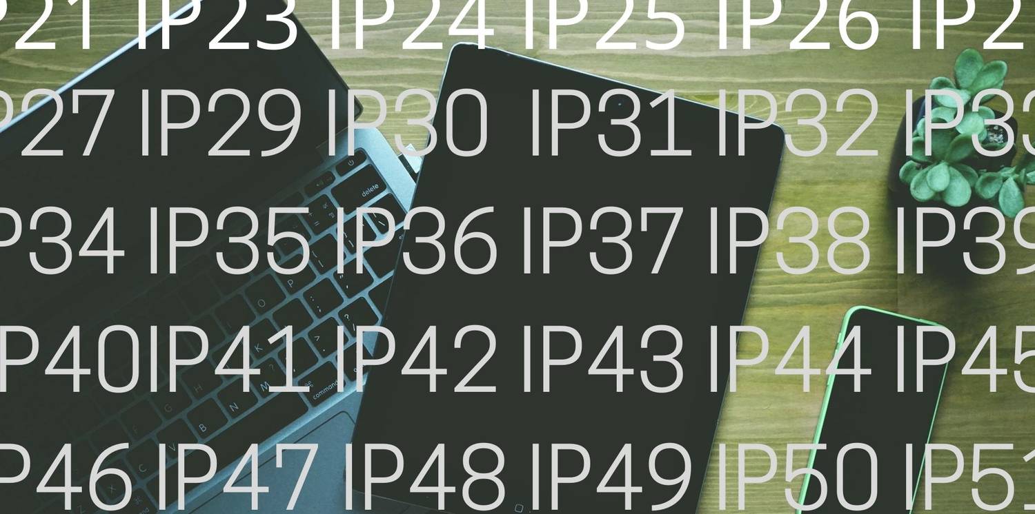 کدهای مقاومت و استانداردهای IP68 و IP67 در گوشیها چه معنایی دارند؟ 2 ingress protection 1.jpg?q=50&fit=crop&w=1500&dpr=1 -