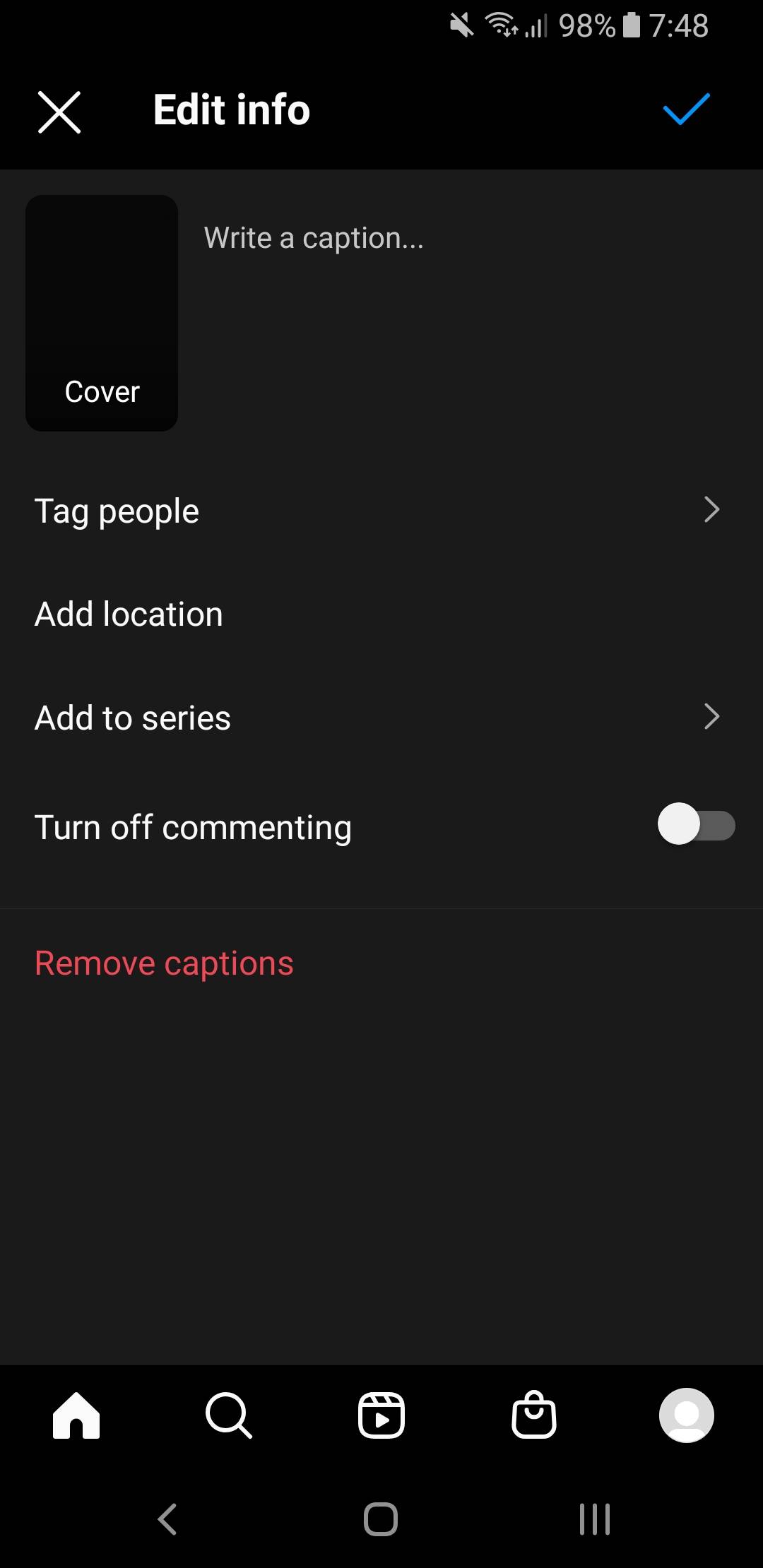 How To Turn Instagram S Auto Generated Captions On Or Off