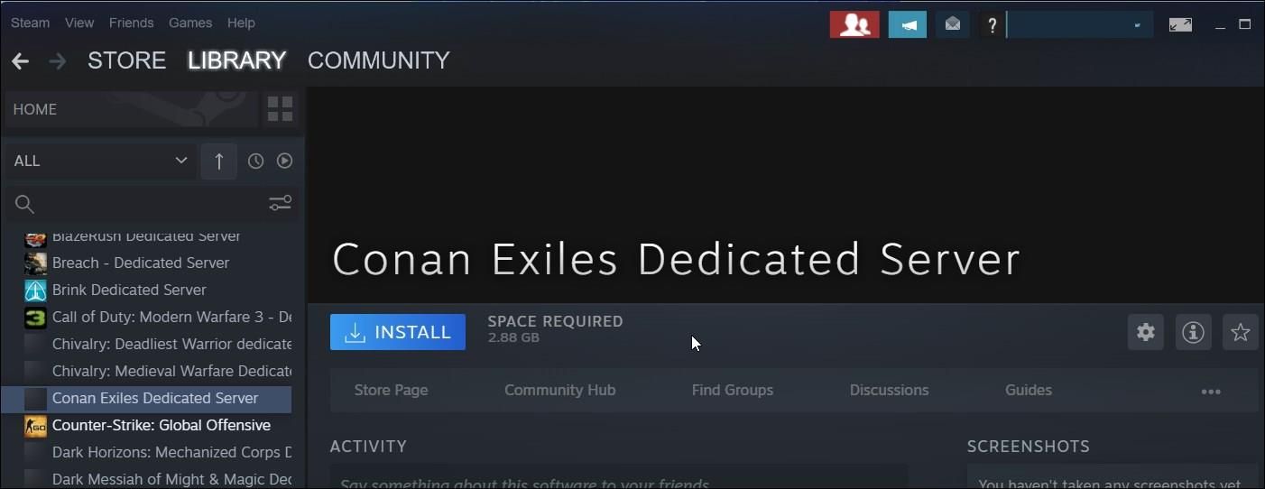 install new game steam