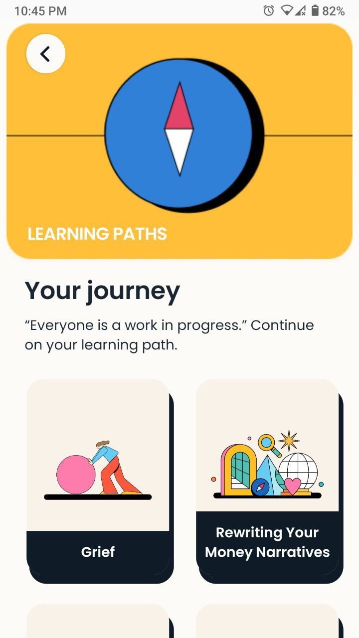 Select a learning path in Intellect