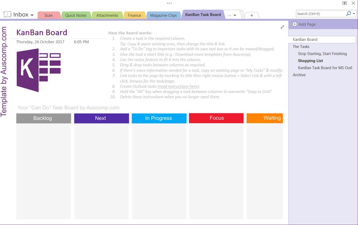 kanban-darstellung-in-onenote-onenote-vorlagen-vorlag-vrogue-co