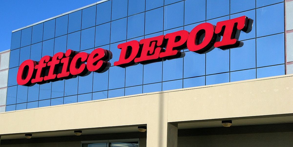 office depot outdoor storefront