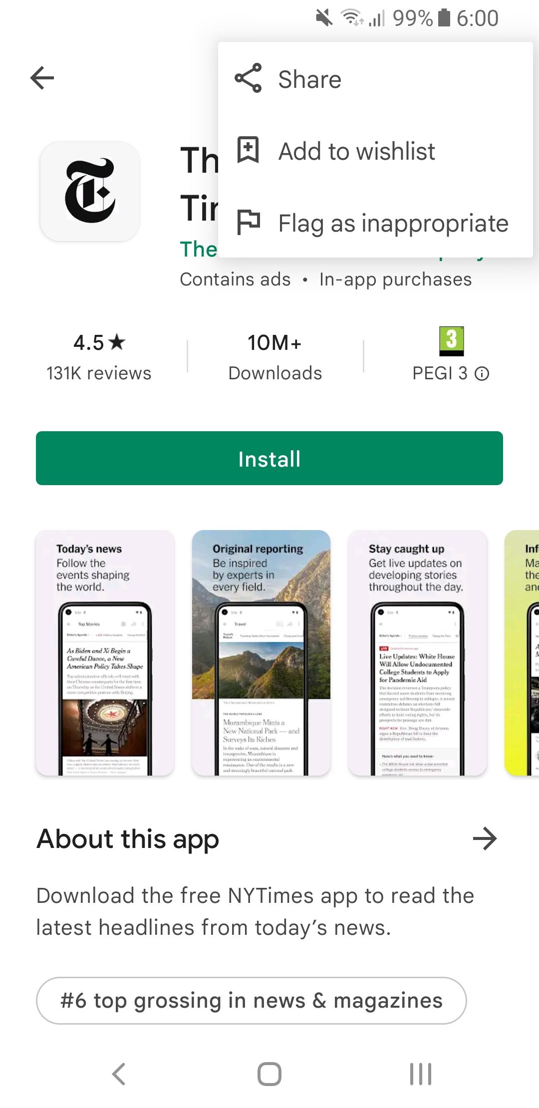 play store app add to wishlist