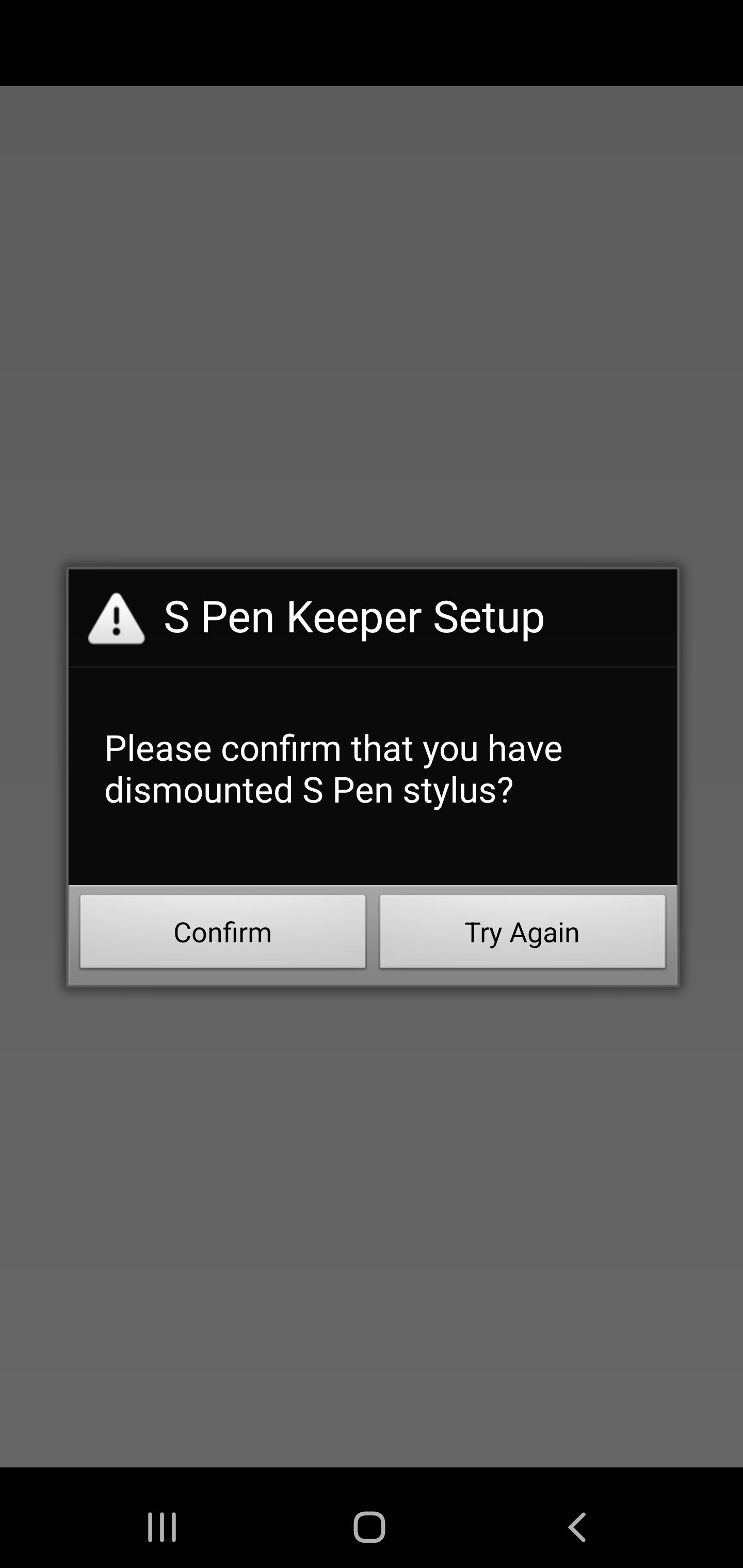 s pen keeper settings