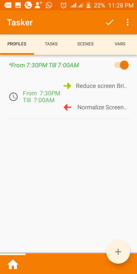 screenhot of Tasker app (18)