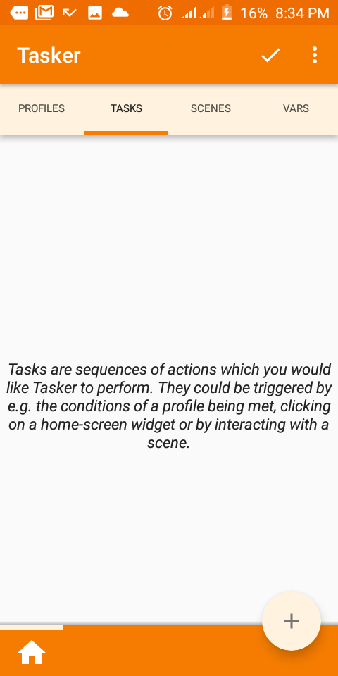 screenhot of Tasker app (2)