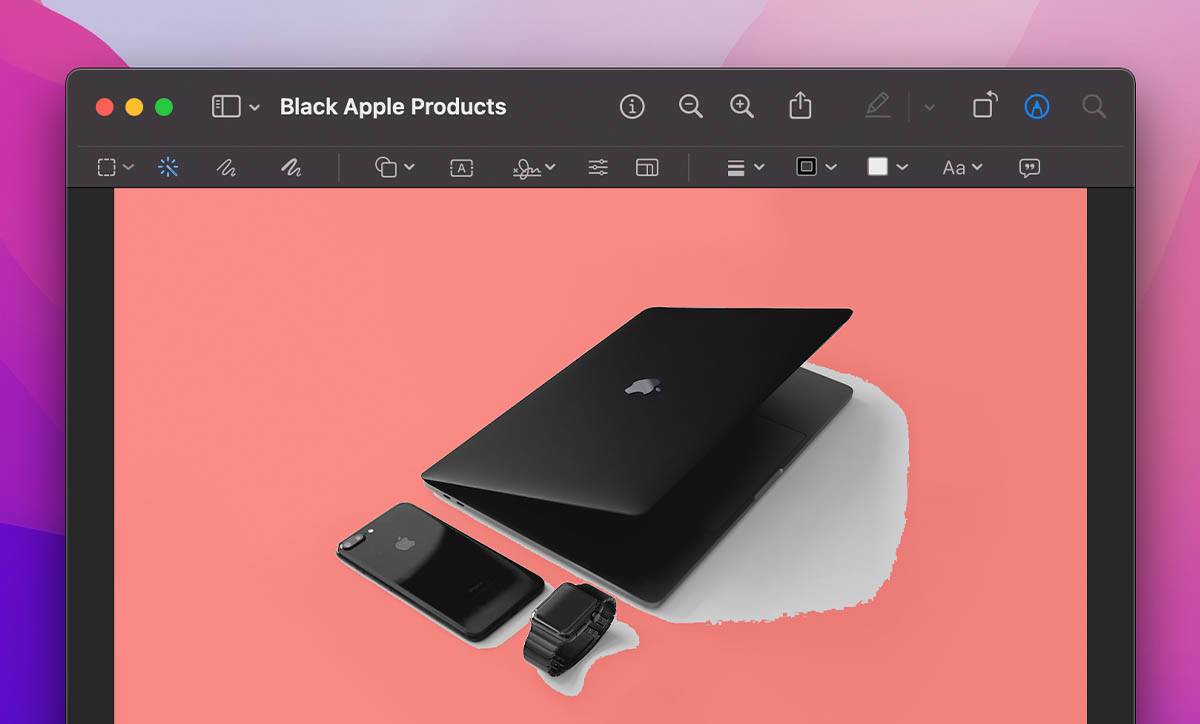 4 روش حذف پسزمینه تصاویر با استفاده از برنامه Preview مک 2 select object using instant alpha.jpg?q=50&fit=crop&w=1500&dpr=1