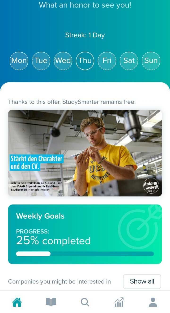 study smarter profile screenshot 