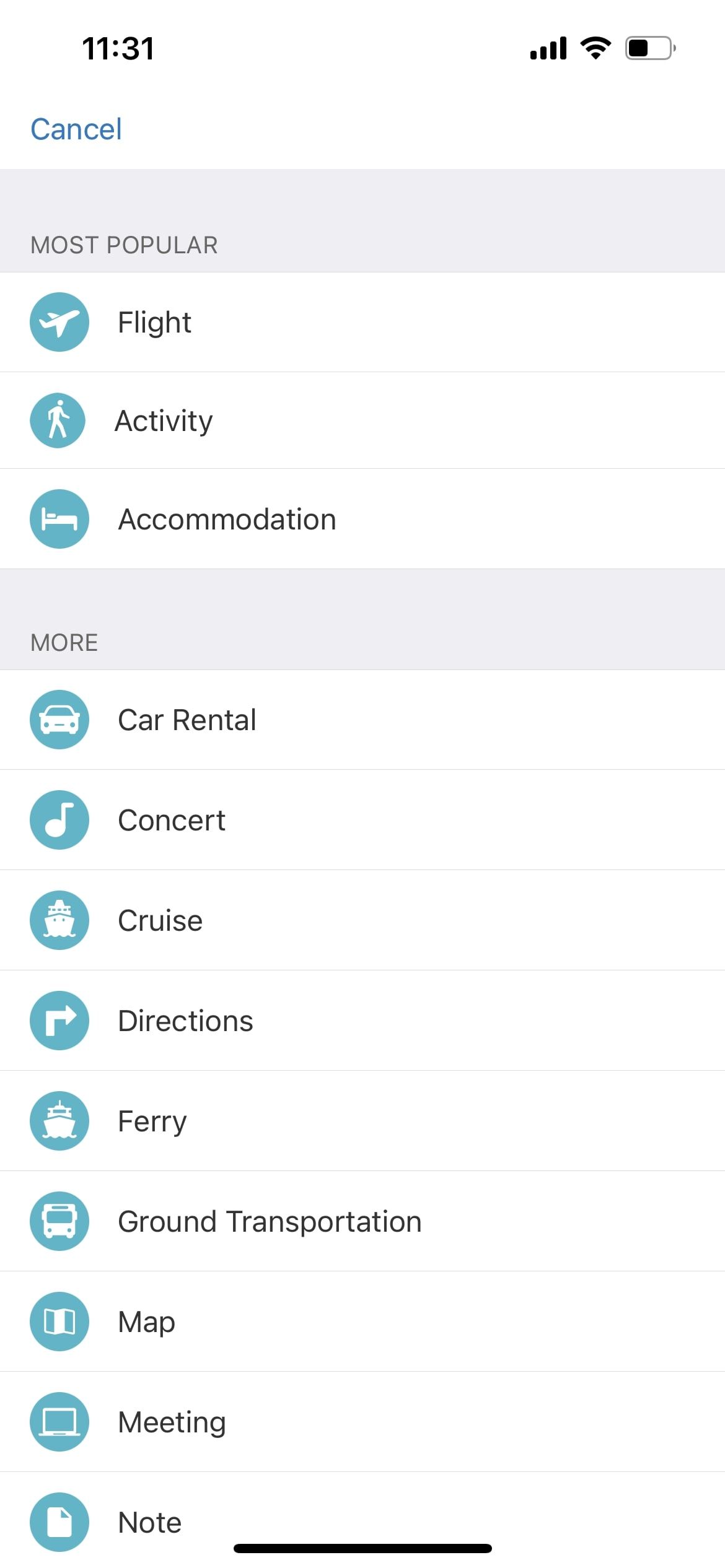 tripit travel organizer app