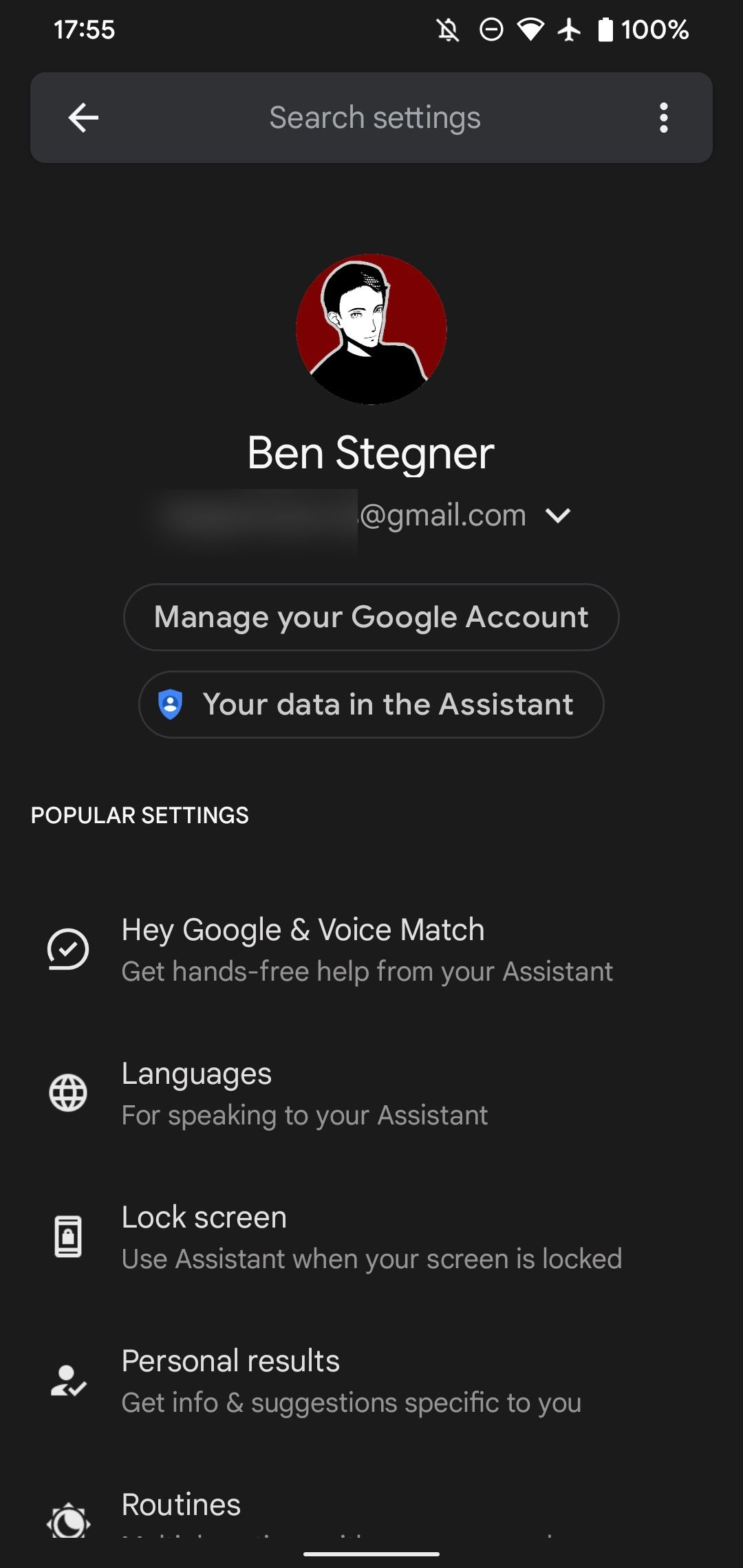 Google Assistant Main Setup