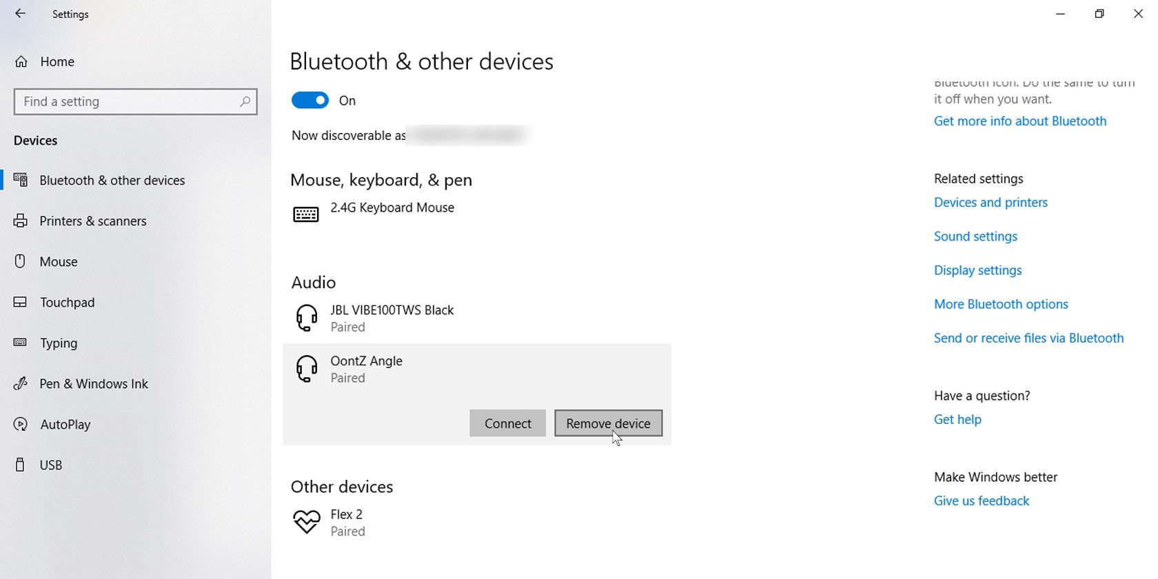 Windows 10 bluetooth online headset bad sound quality