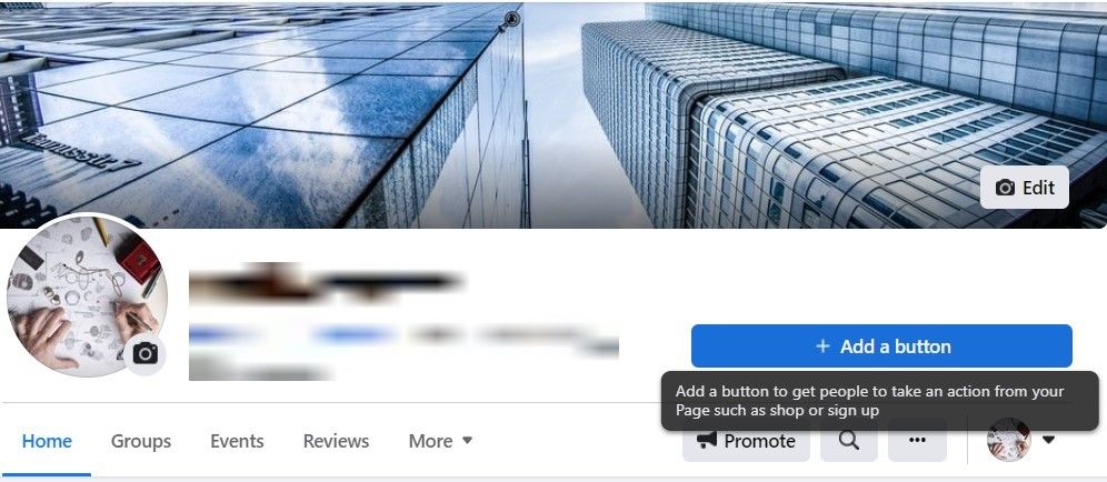 Adding a CTA Button on Facebook Business Page
