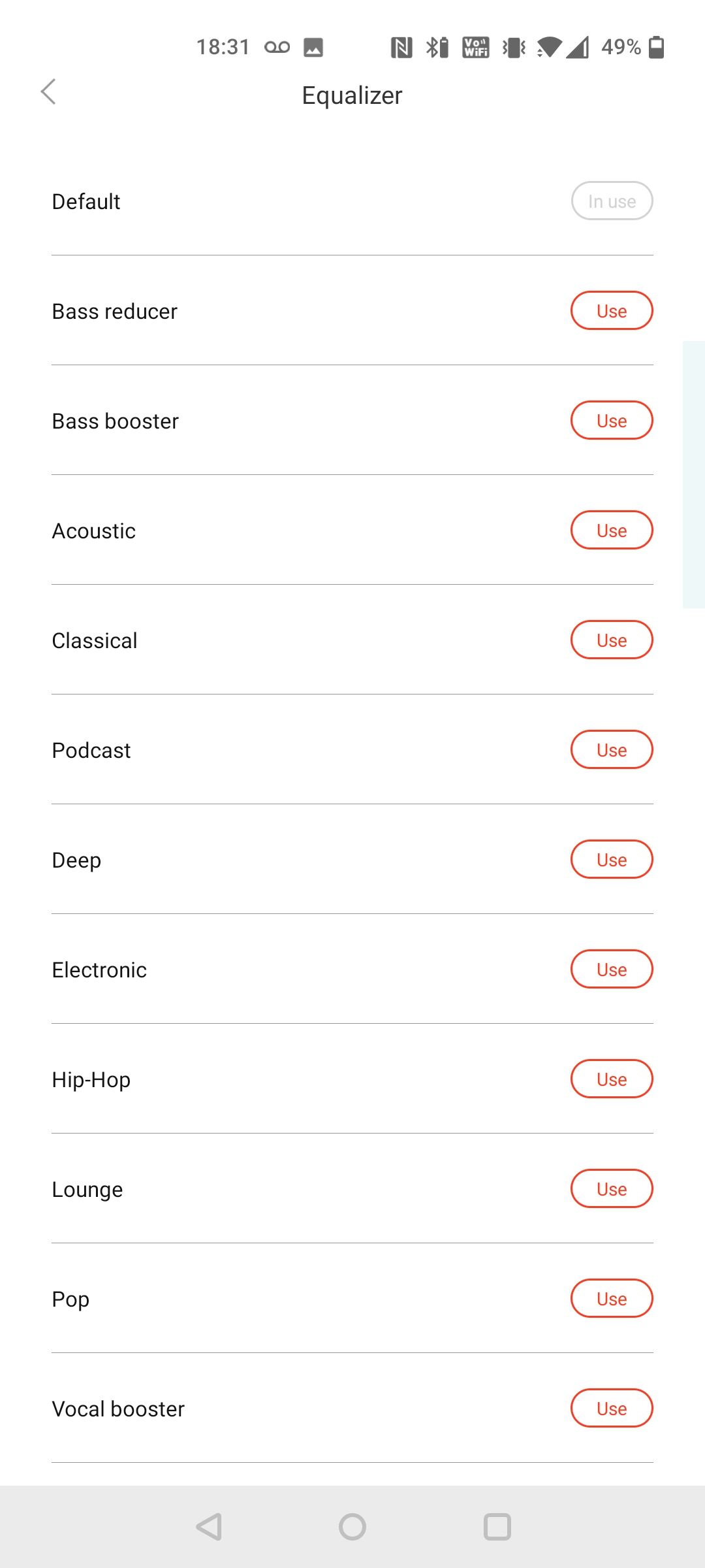 1more pistonbuds pro app eq options