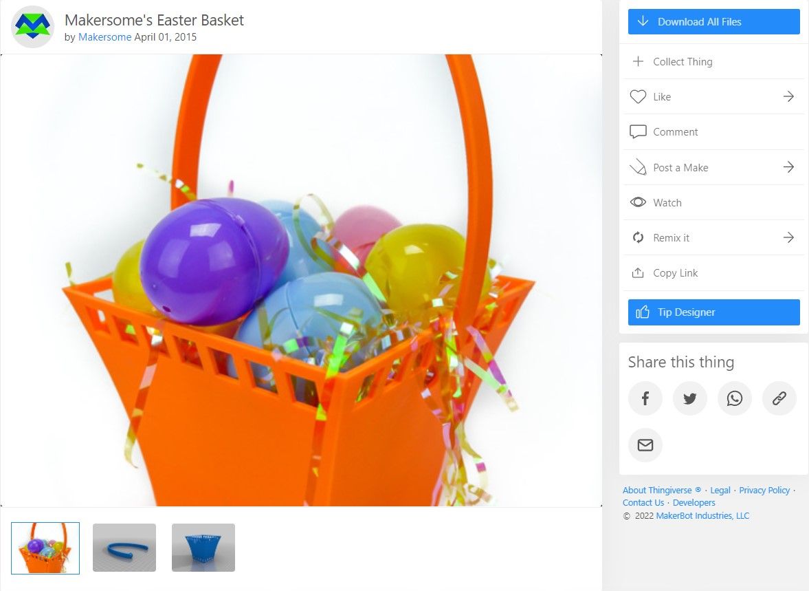 3d printable egg basket
