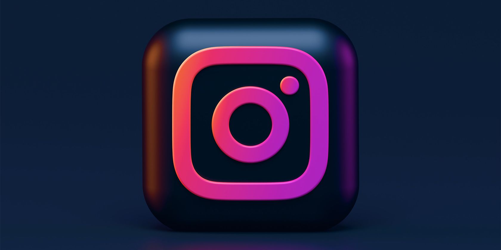 Instagram 3D Logo 