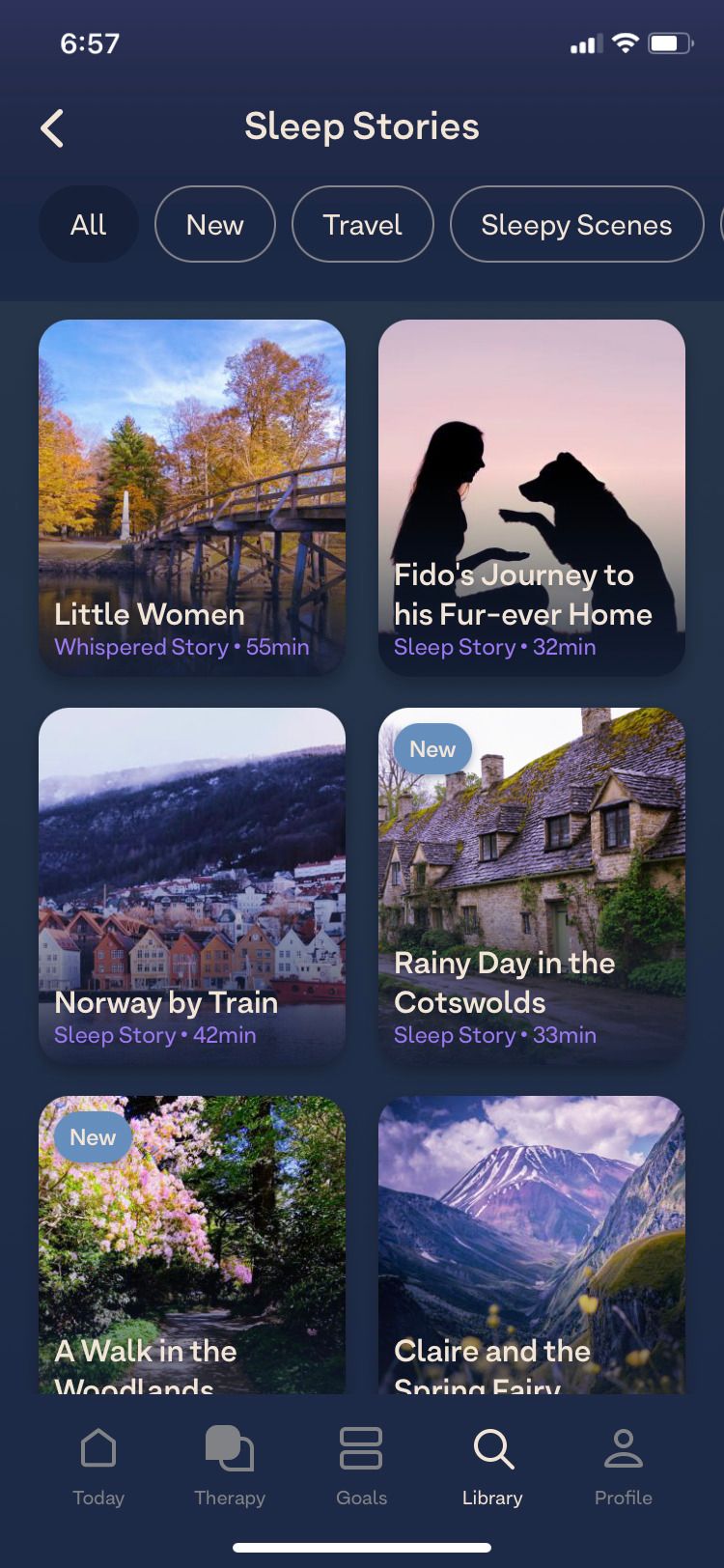 Breethe App Sleep Stories Fido's Journey