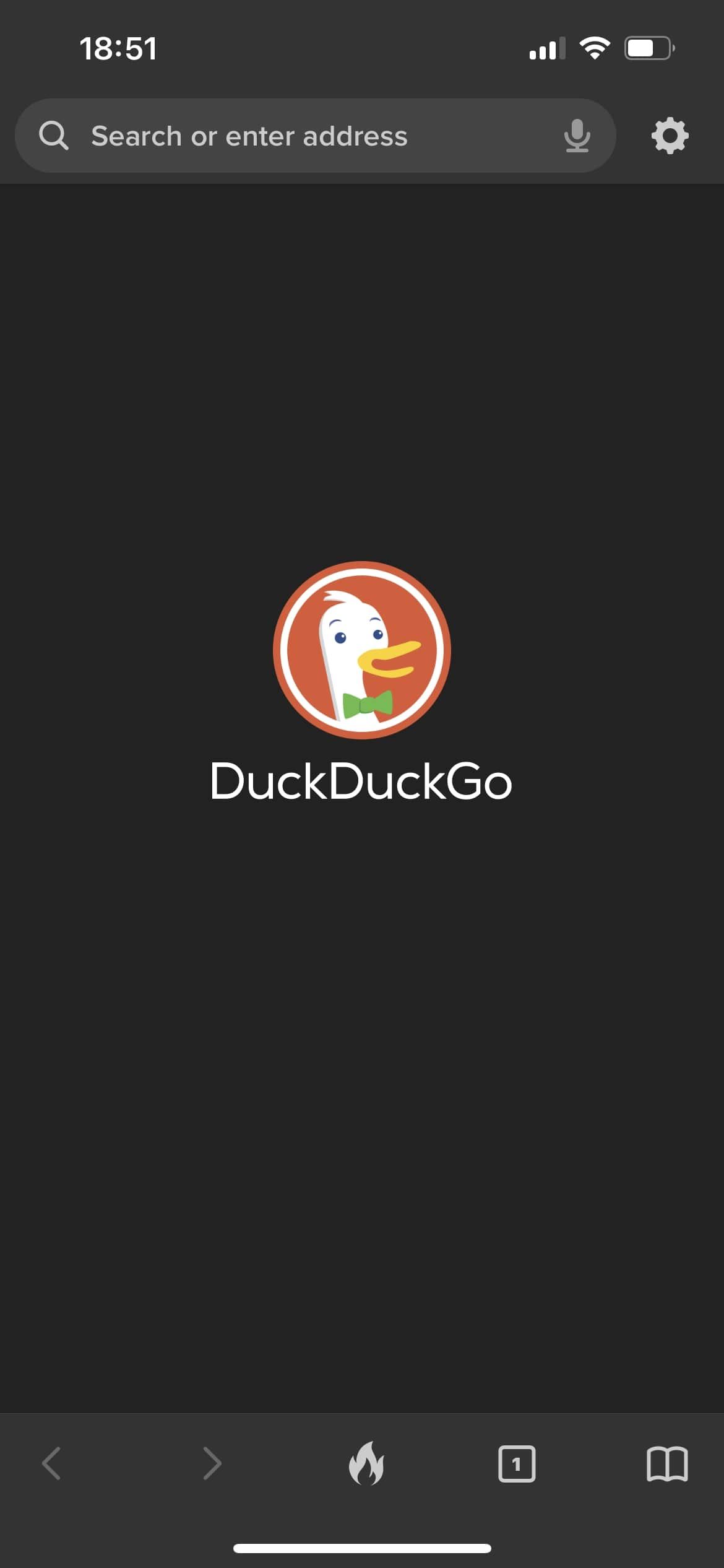 DuckDuckGo IOS browser