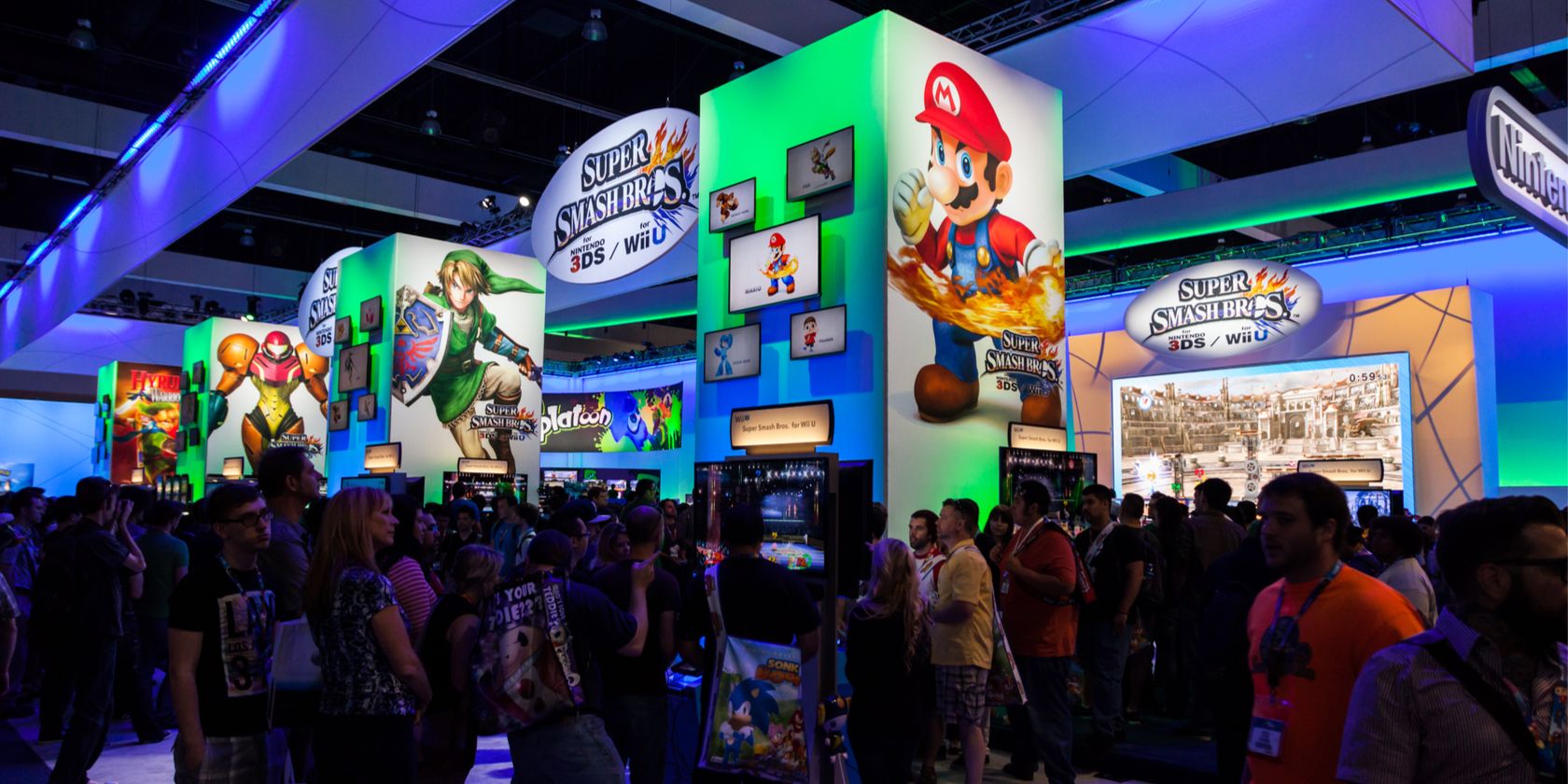 Nintendo booth at E3 2014