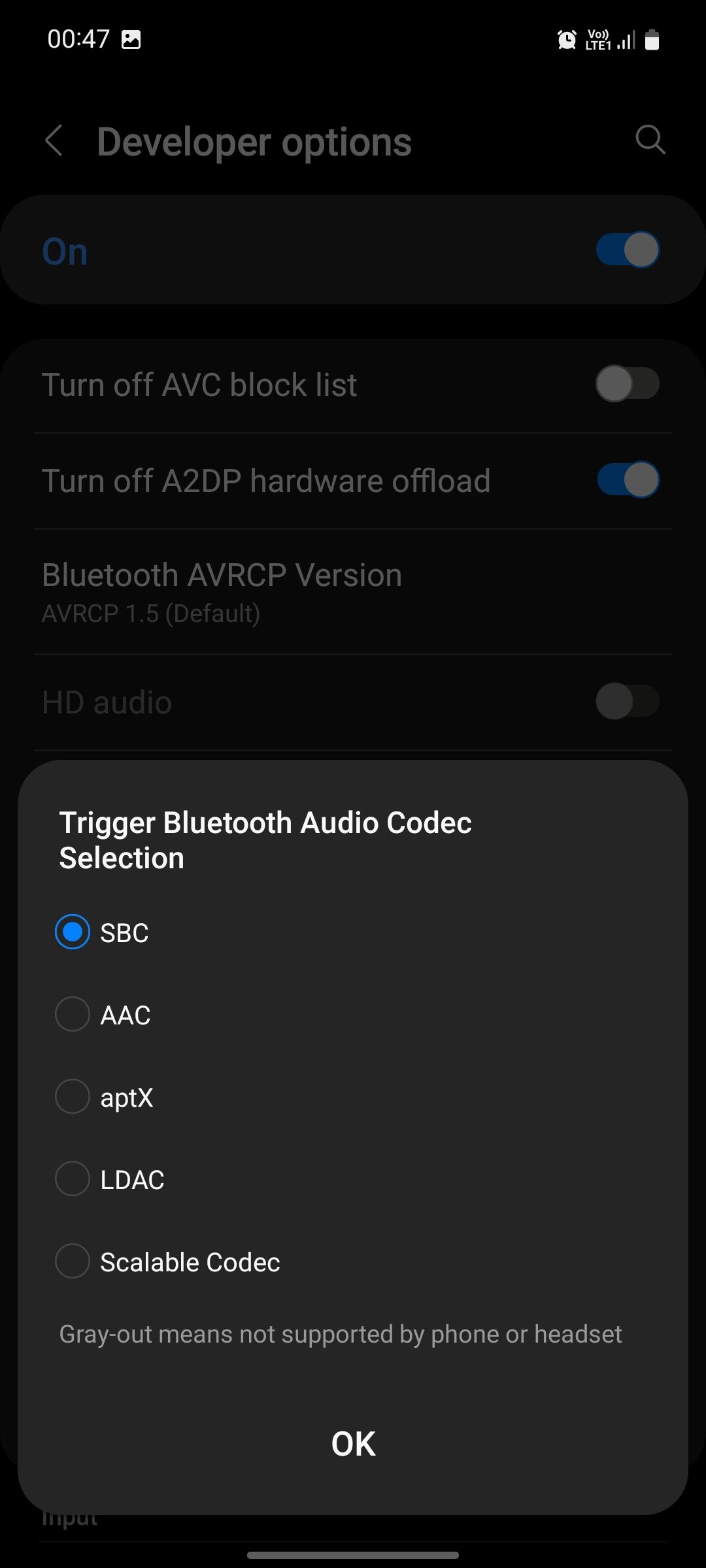 Samsung Scalable Bluetooth Codec