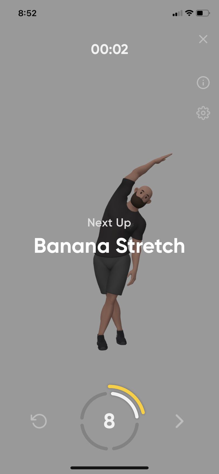 StretchMinder banana stretch