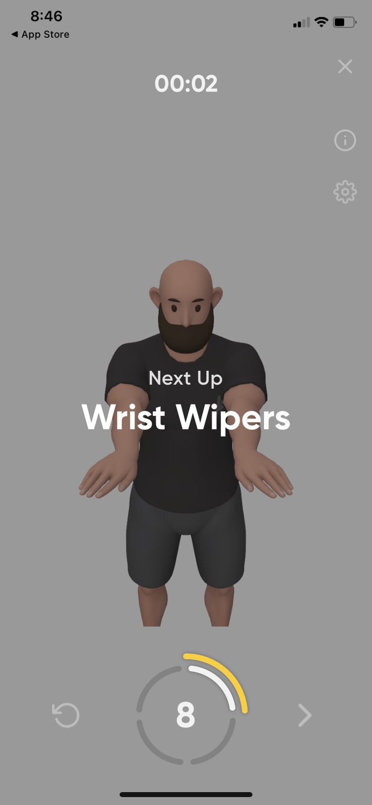 StretchMinder wrist wipers 