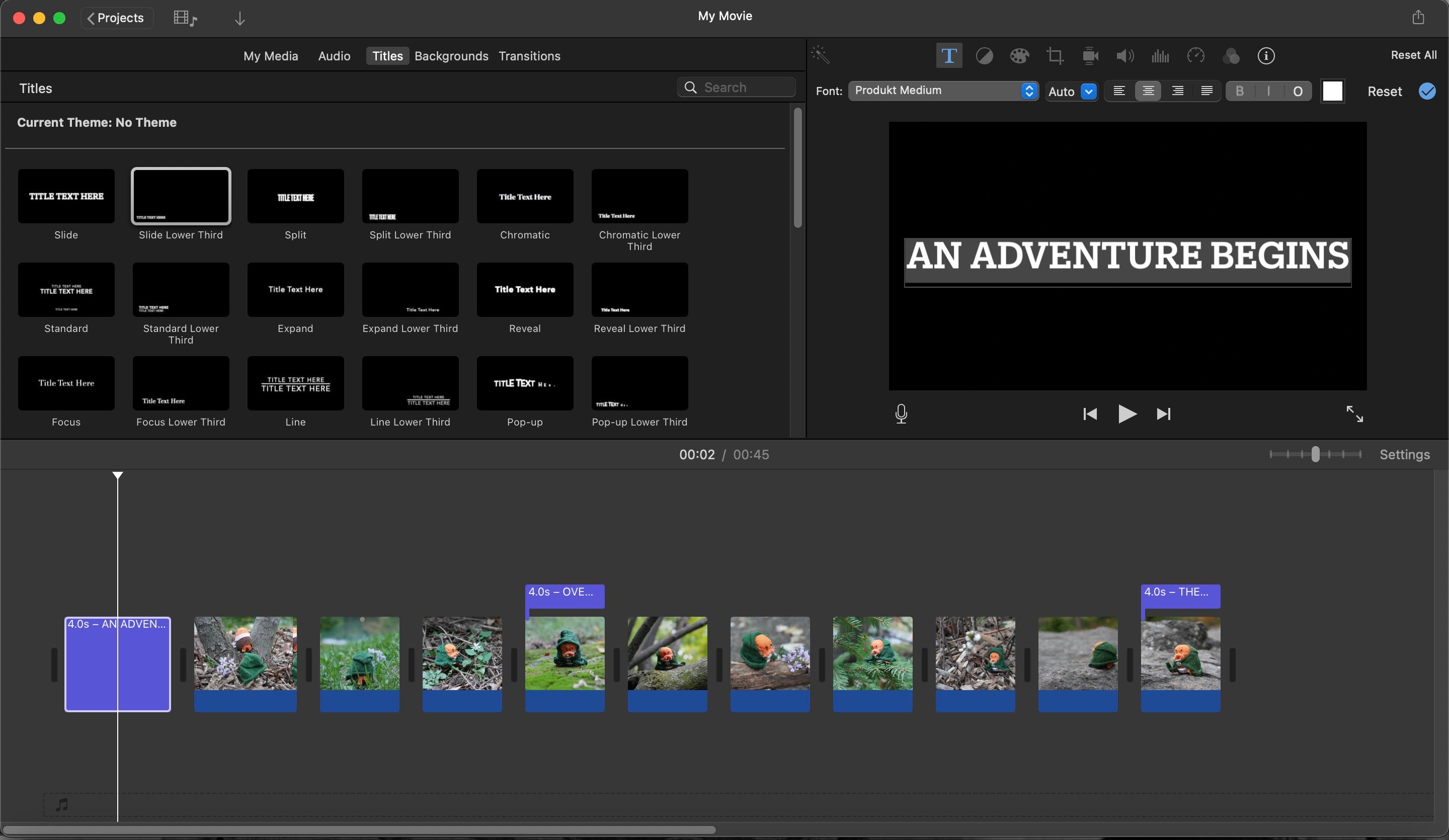 How to Create Awesome Slideshow Presentations in iMovie