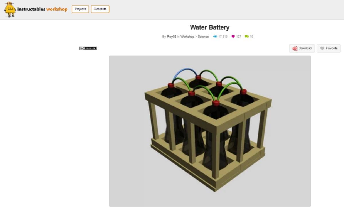 Water-Battery-Set-up