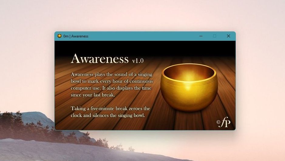 awareness windows app