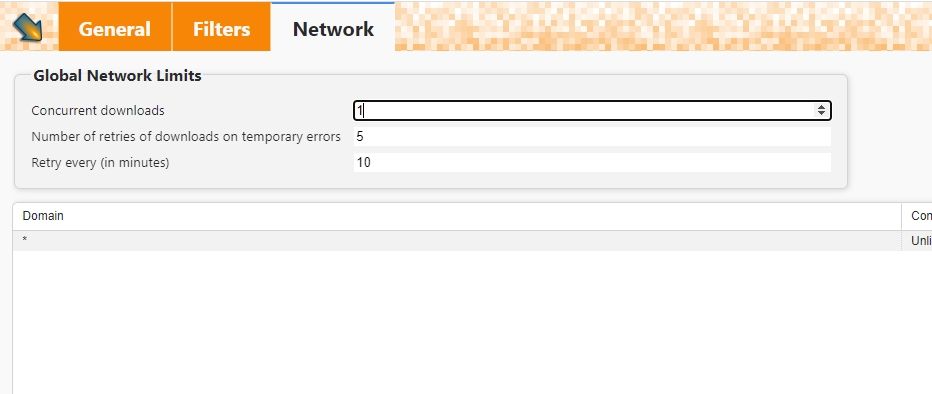downthemall network screenshot