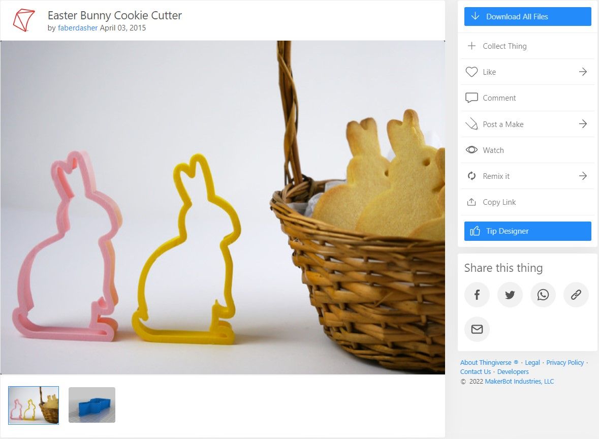easter bunny cookie cutters
