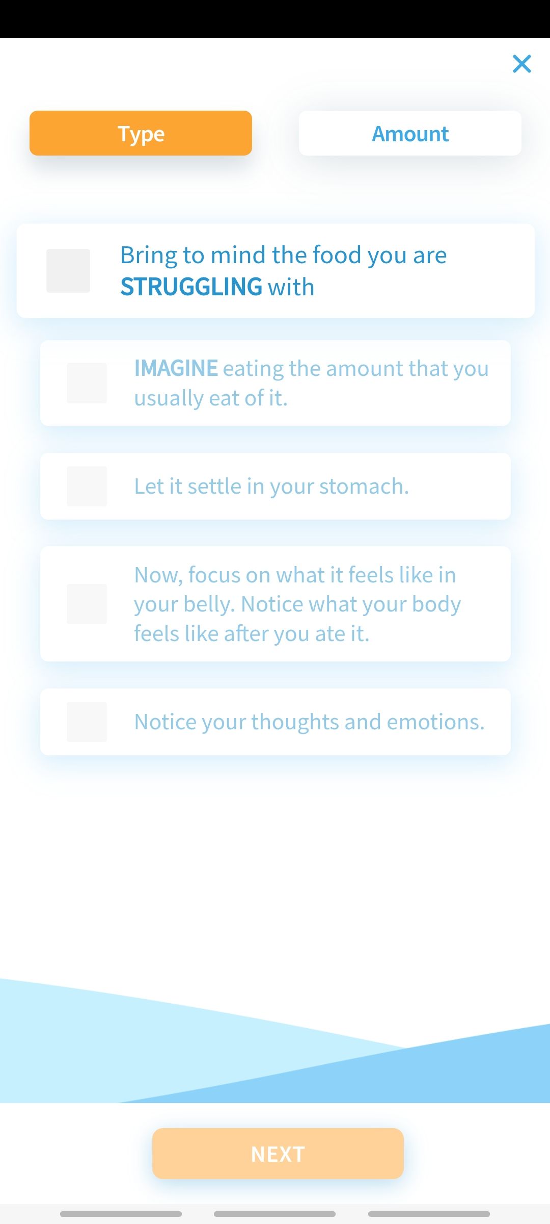 eat right now app helping you through a craving feeling