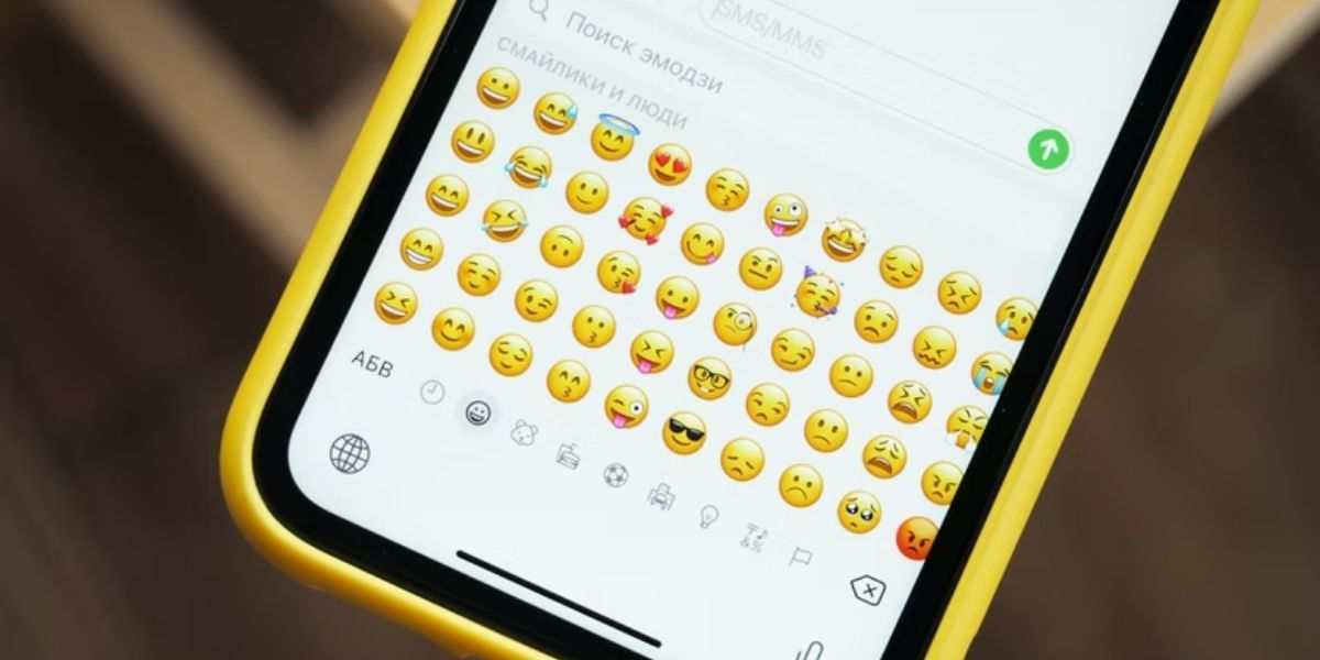 emojis on iphone