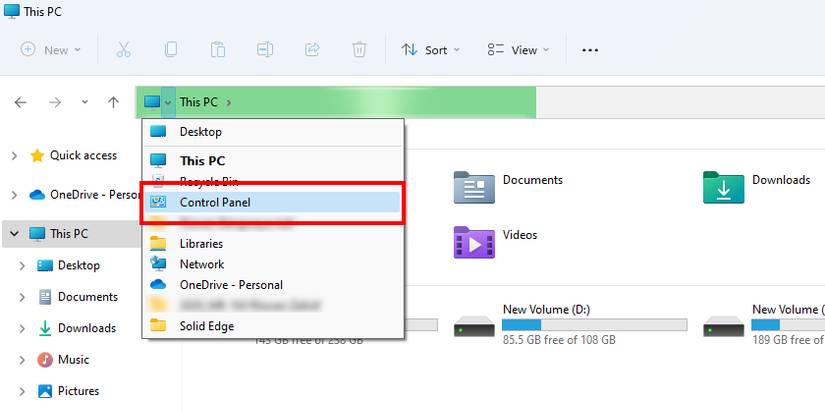 10 Ways to Open the Control Panel in Windows 11