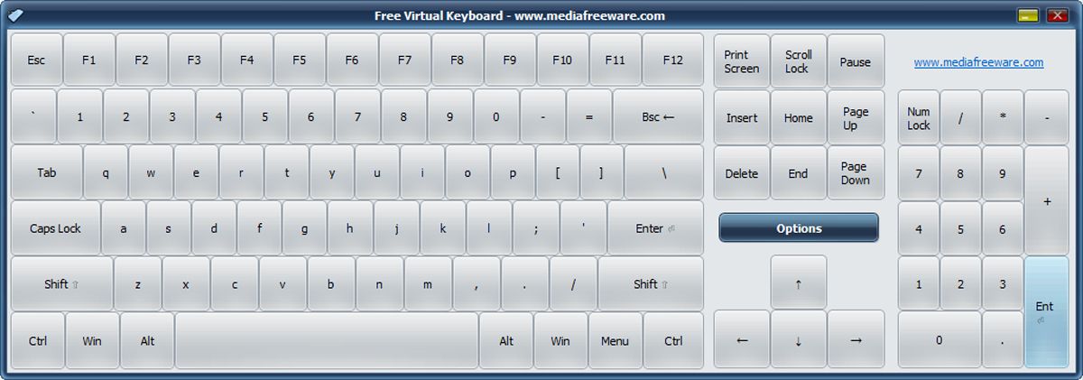 Free virtual keyboard