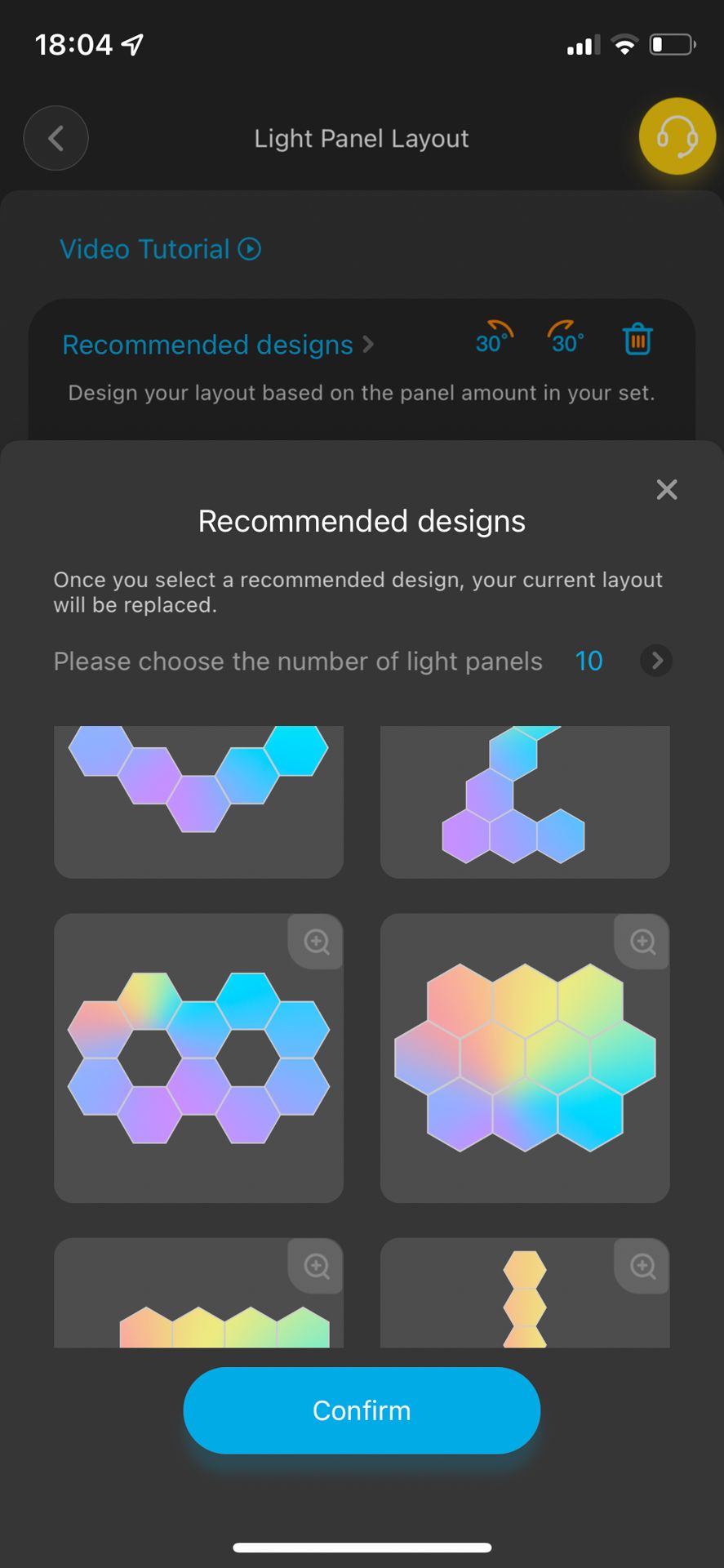 govee hexa screenshot - a - recommended