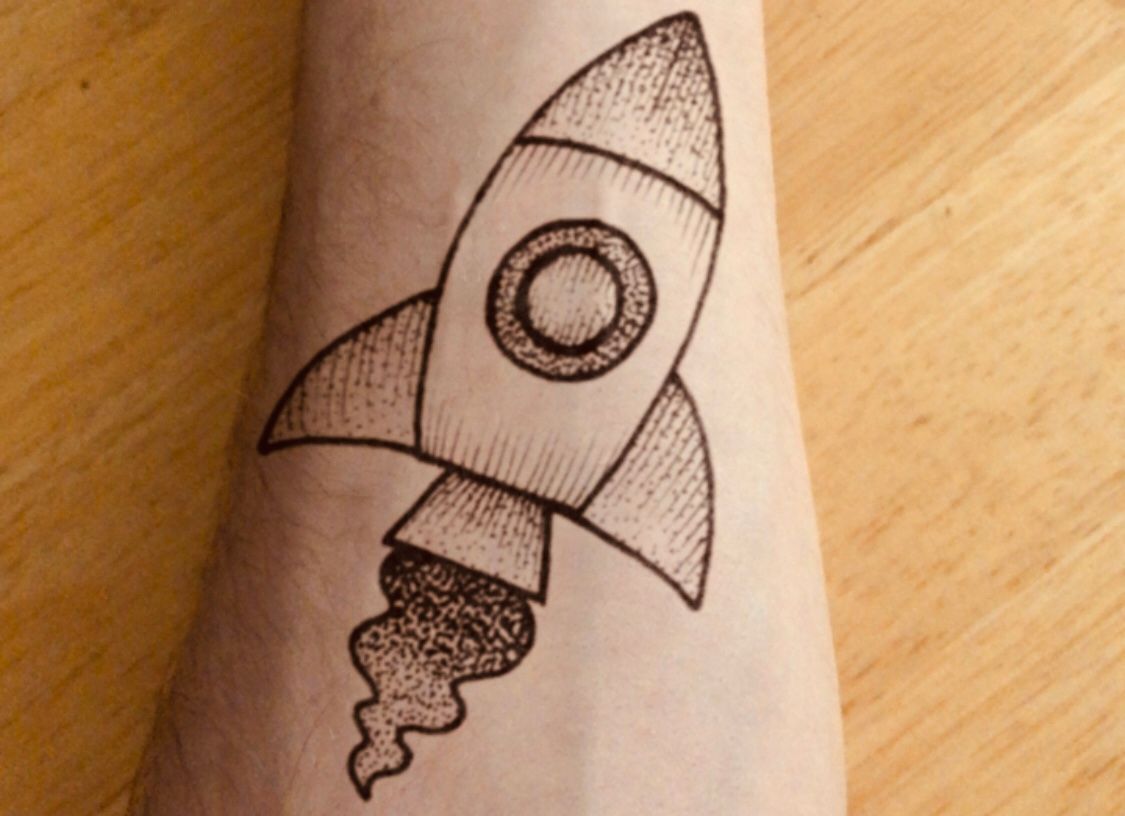 inkhunter rocket tattoo