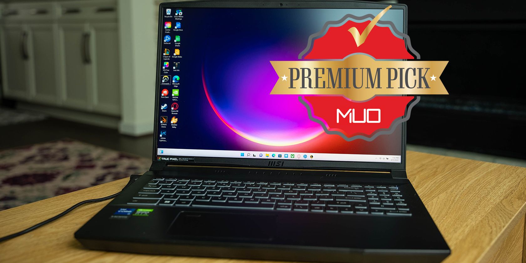 msi creator m16 awarded premium pick