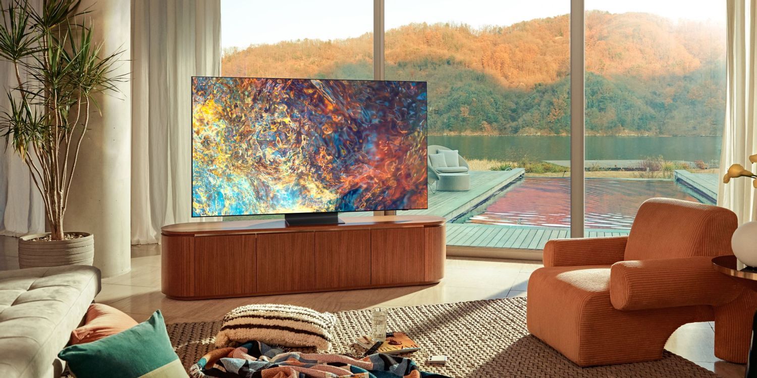 Samsung Neo QLED TV in a house