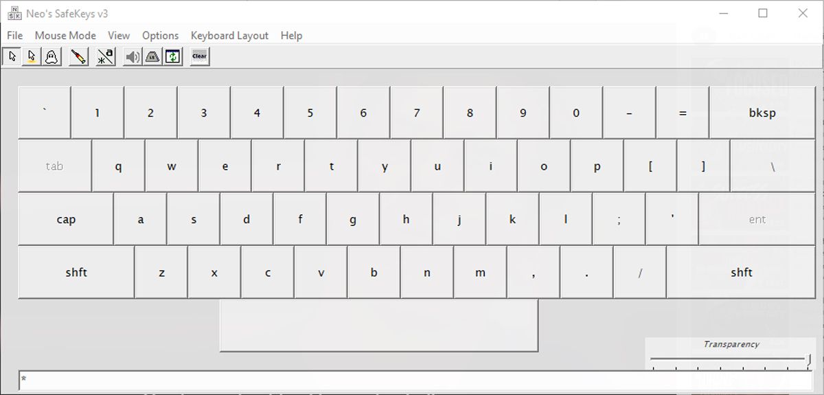 Neo's SafeKeys v3 virtual keyboard.