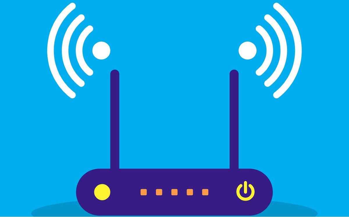 Illustration of Broadband Router