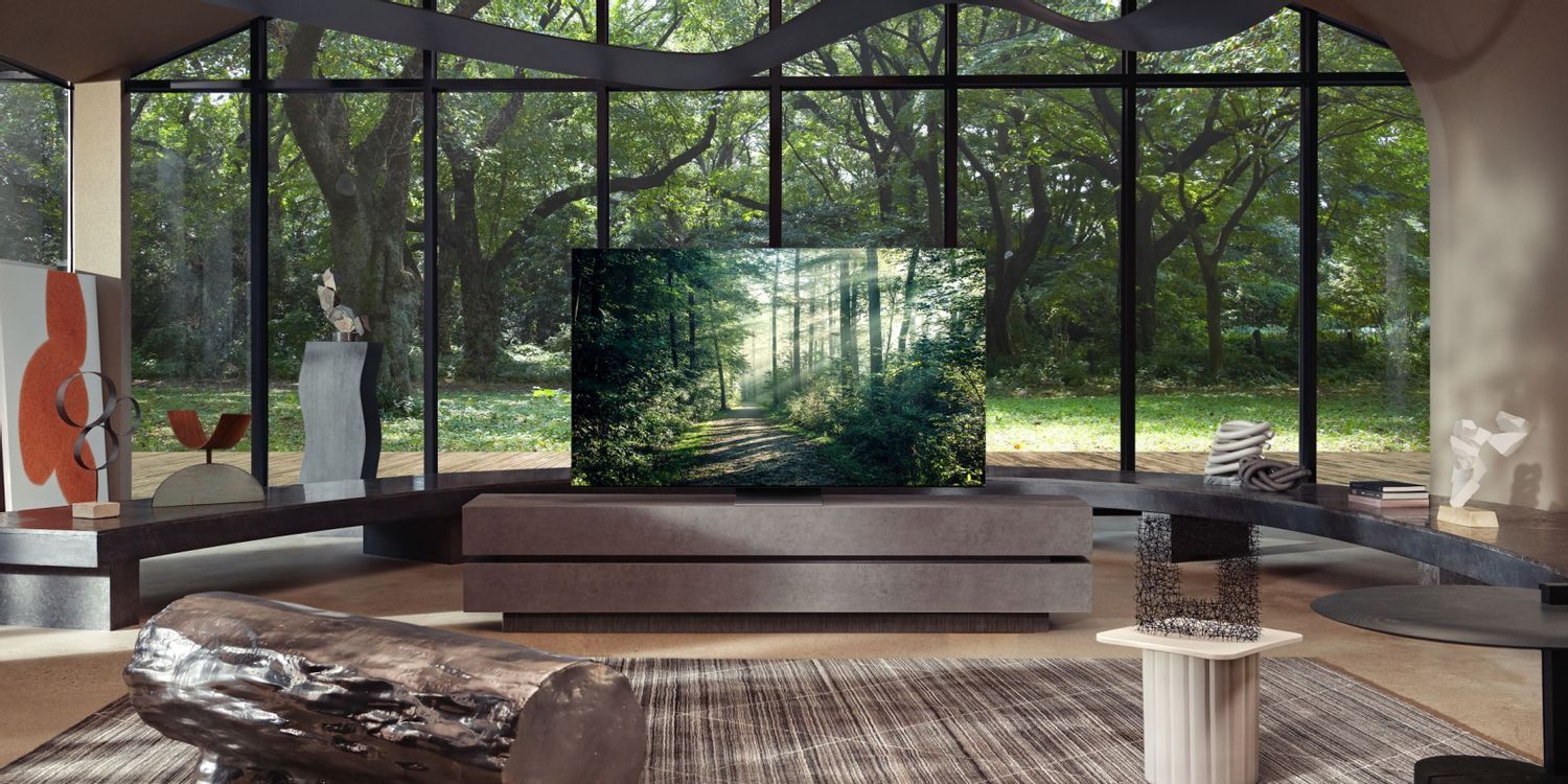 Samsung Neo QLED TV inside a house