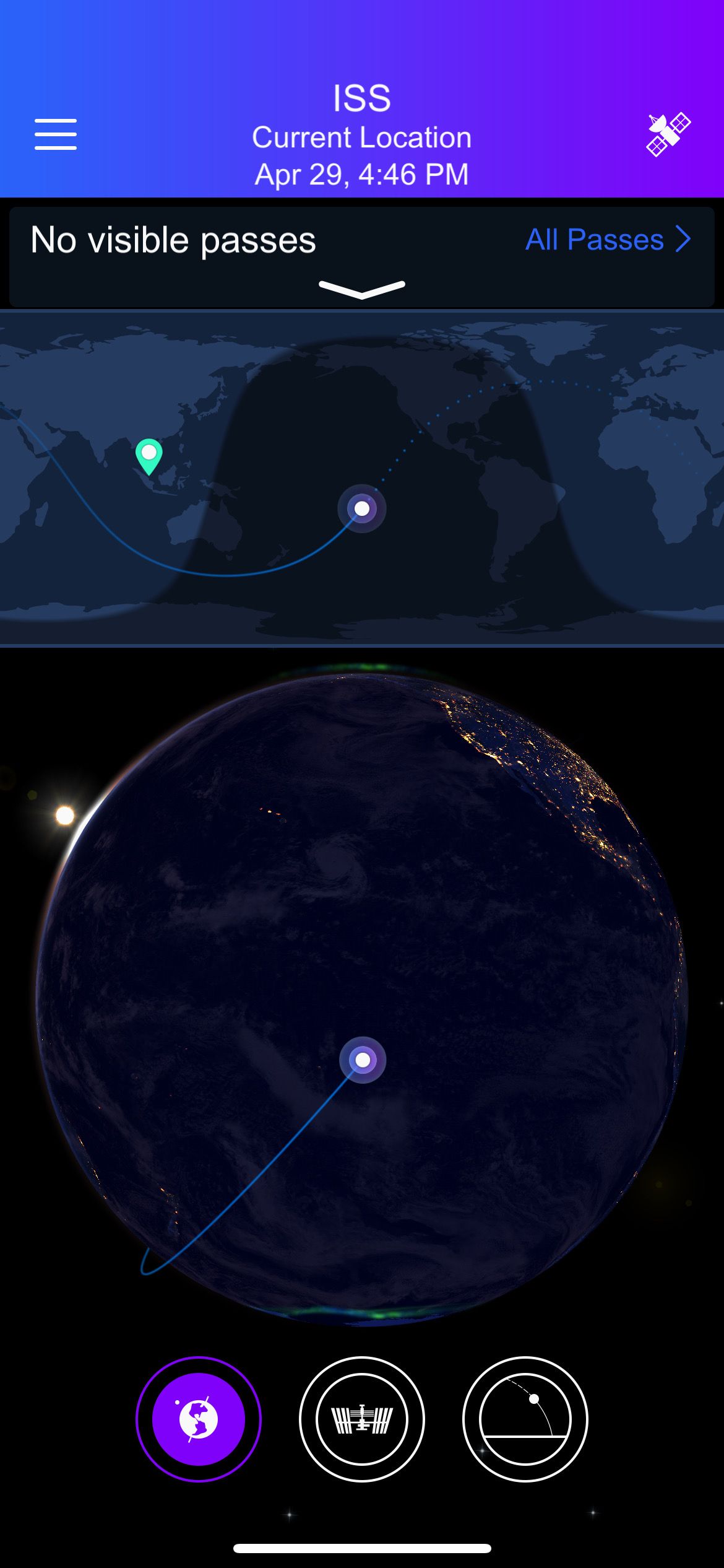 satellite tracker app