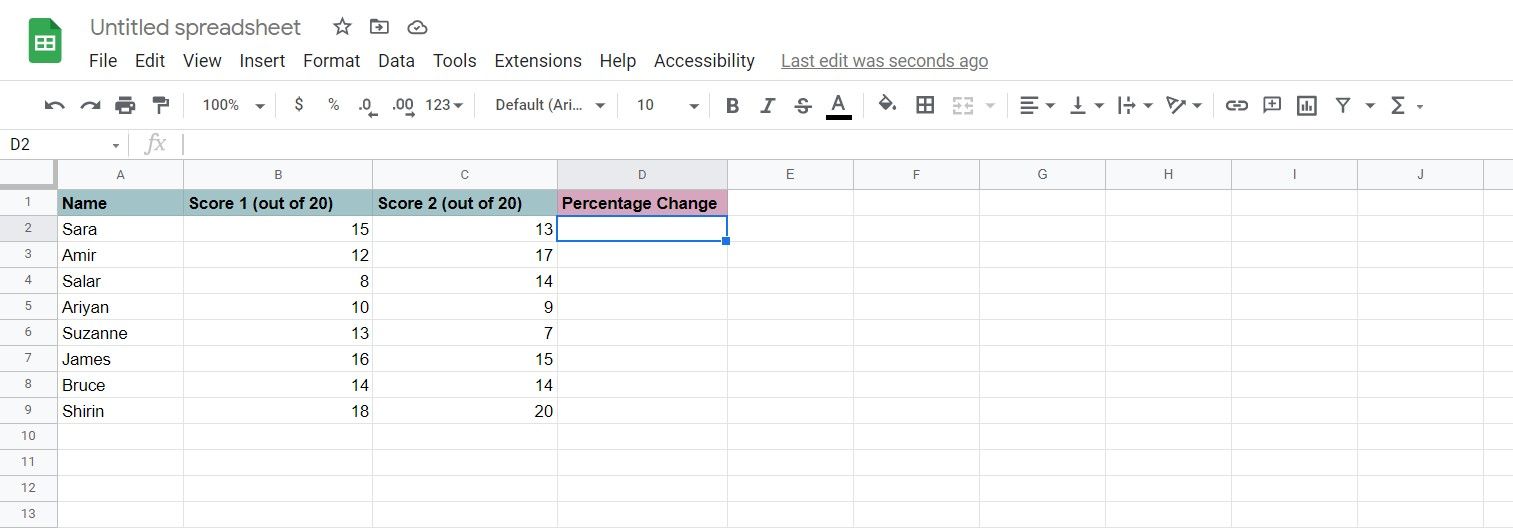 how-to-calculate-percentage-change-in-google-sheets