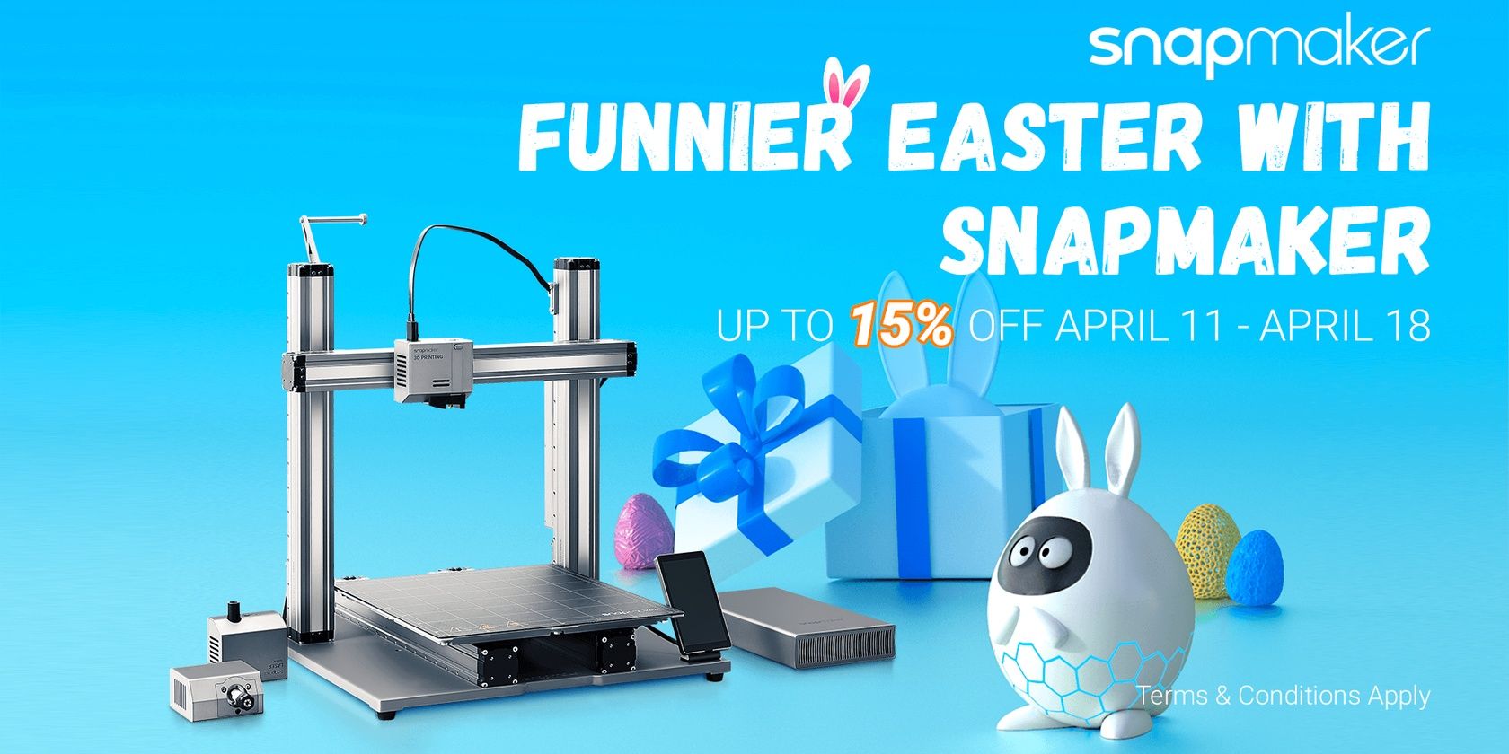 Snapmaker Easter sale