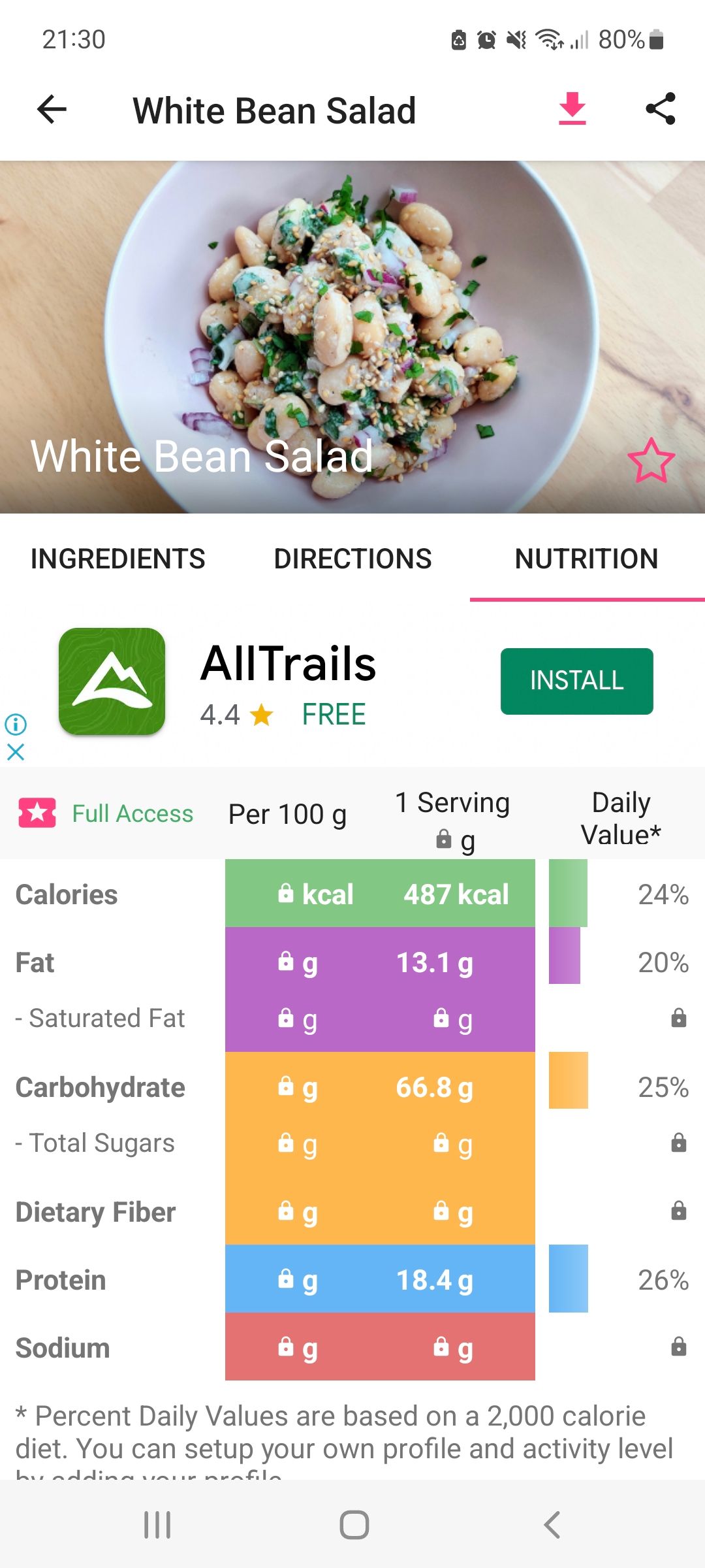 superfood app nutrition