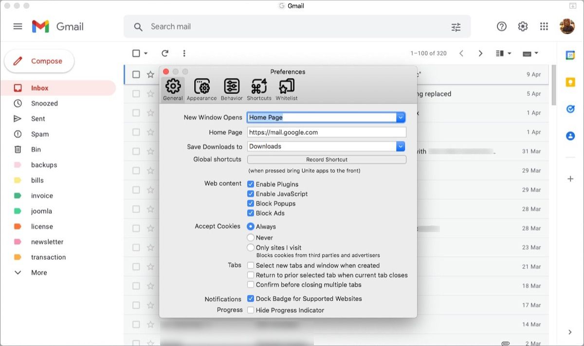 gmail for mac desktop app