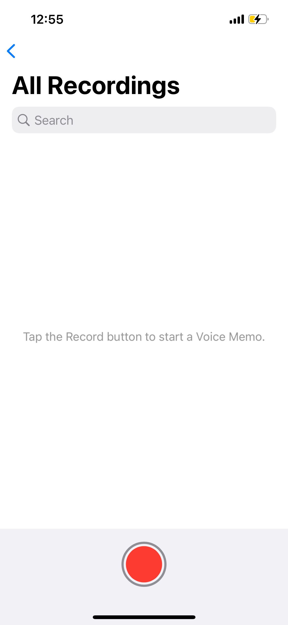 iphone voice memos app