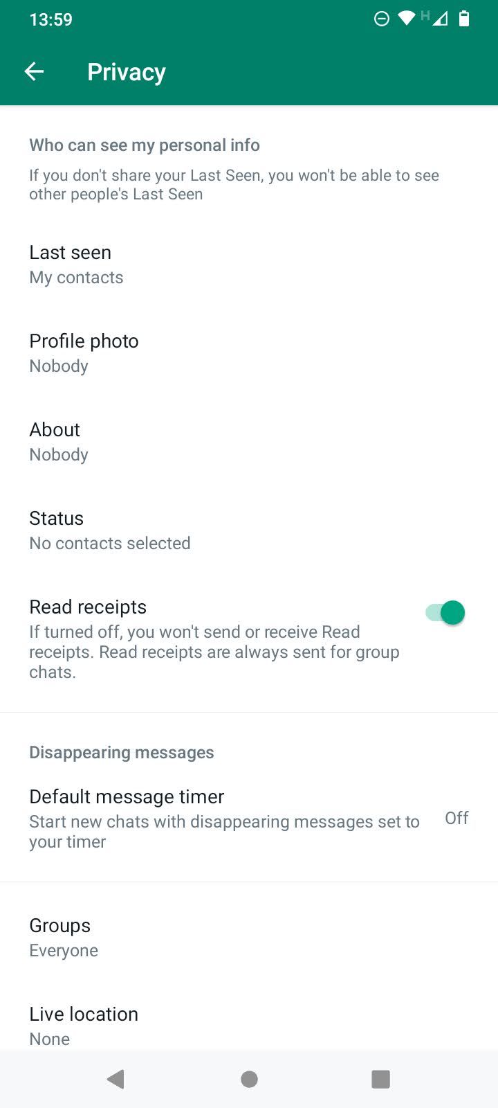 whatsapp privacy settings (3)